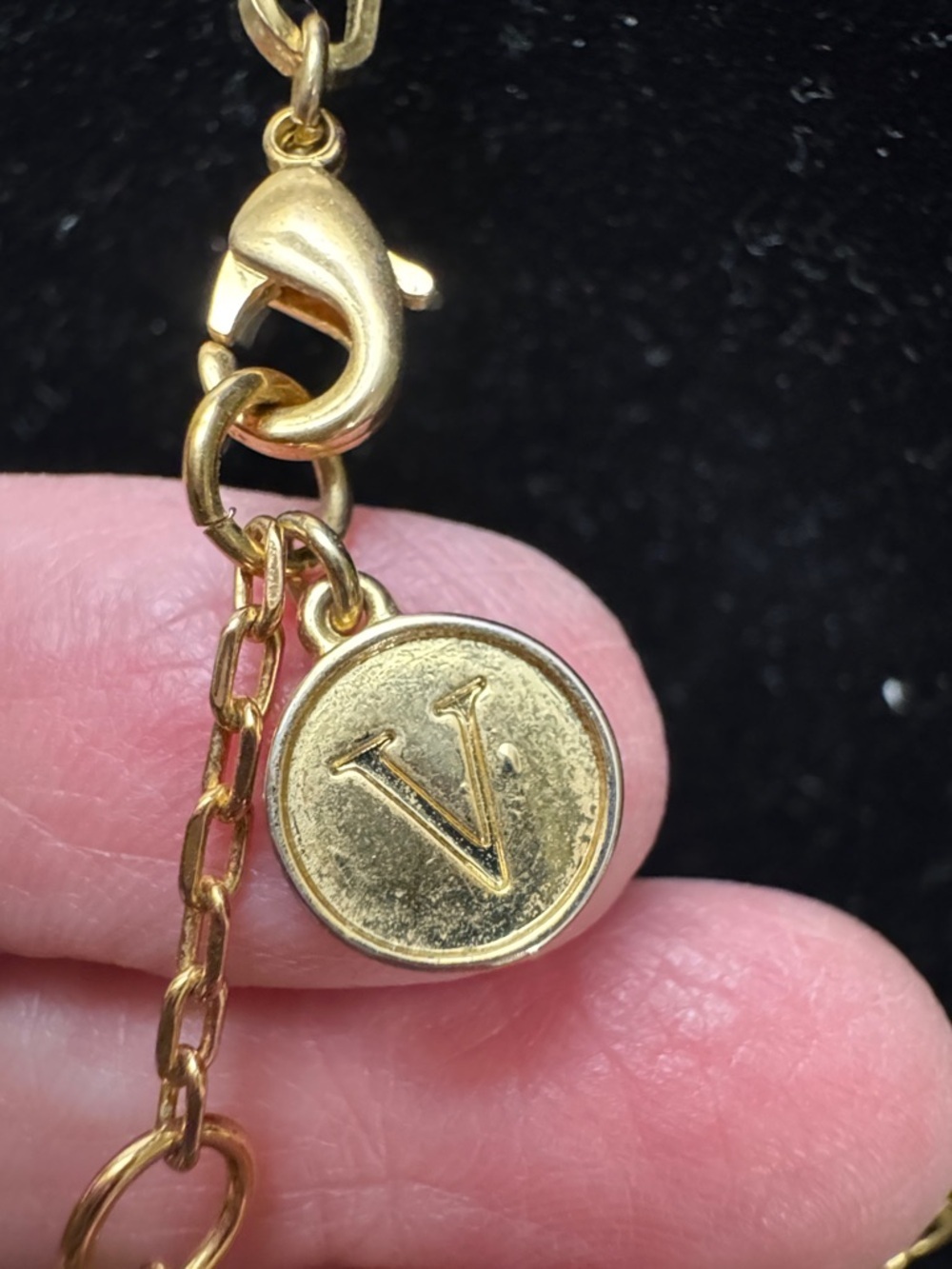 Gold Link Pendant Necklace - Women Jewelry - Picture 5 of 5